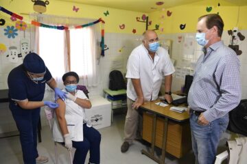 Bordet lanzó la campaña antigripal en toda la provincia