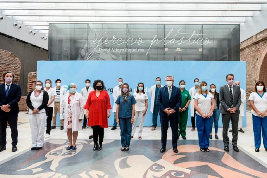 El Presidente volvió a advertir que el AMBA es el “epicentro del contagio” que “se irradia al país”