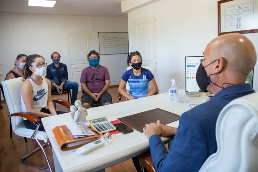 Apoyo a atletas locales