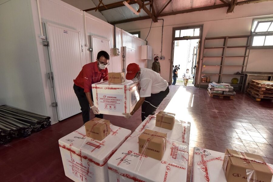 Sputnik V: La provincia recibió otras 19.800 dosis