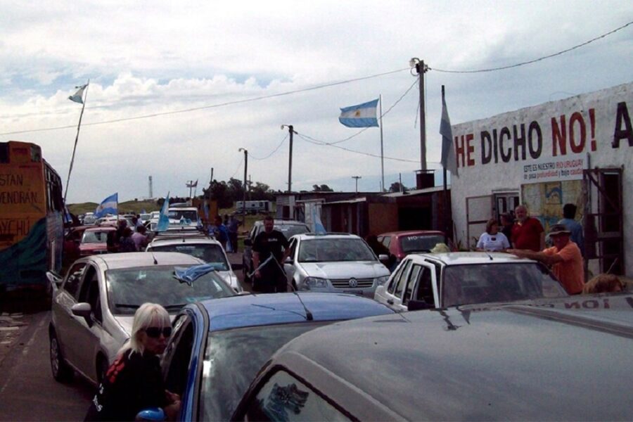 Gualeguaychú volvió a marchar contra las papeleras