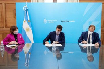 Bordet se reunió con el ministro de Transporte, Alexis Guerrera