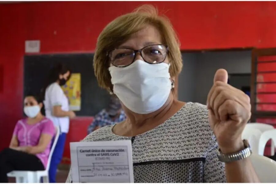 Entre Ríos vacunó al 90% de mayores de 50 años