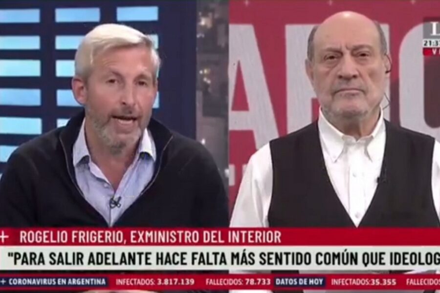 Frigerio le dijo a Leuco que quiere ser gobernador
