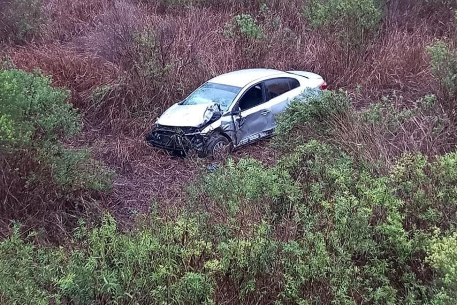 Volcó con su auto, caminó hasta la ruta para pedir ayuda y murió atropellado (en ruta entrerriana)