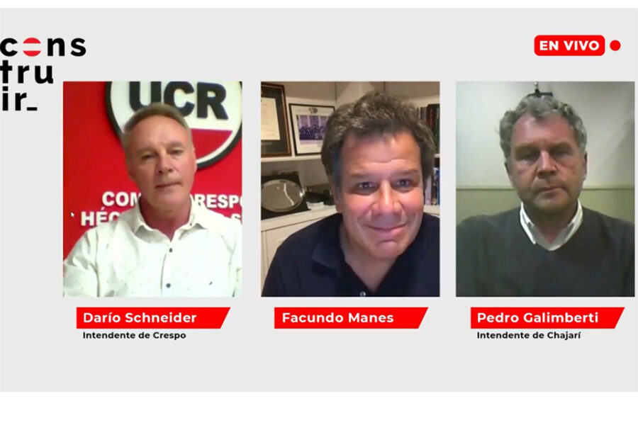 ¿Qué dijo Manes junto a Galimberti y Schneider?