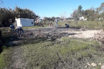 Trabajan en viviendas sociales