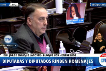 Durísima acusación en el Congreso en homenaje a Varisco