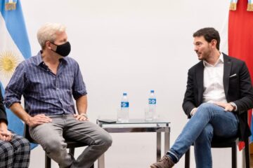 Gainza y Frigerio juntos