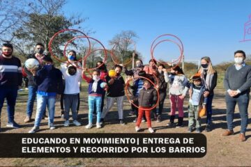 Entregaron elementos para “Educando en Movimiento”