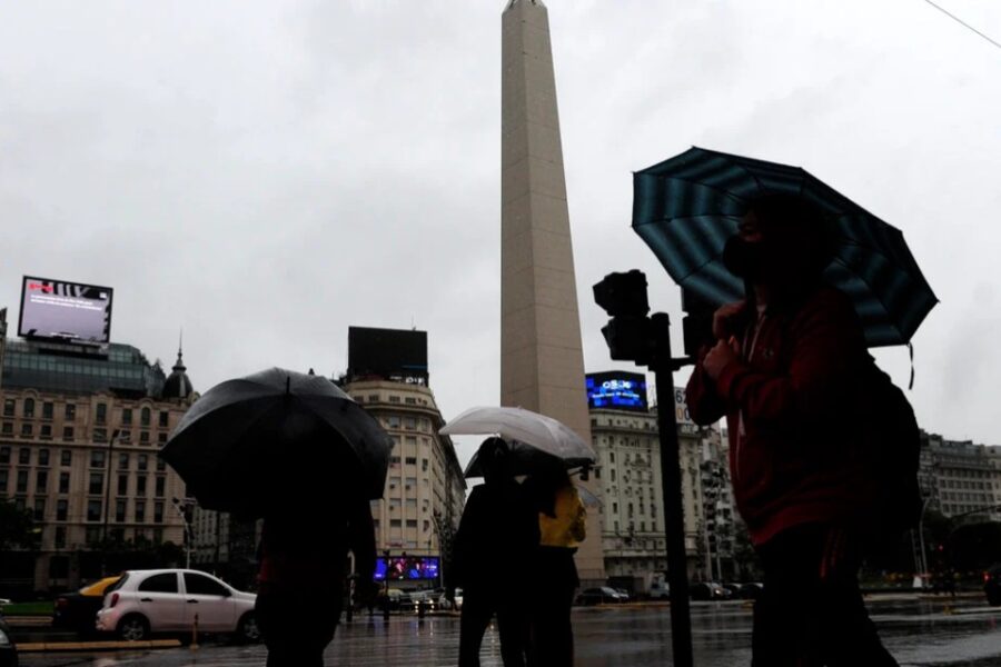 Alerta amarilla por fuertes tormentas en la Ciudad y el Gran Buenos Aires (incluye parte de Entre Ríos)