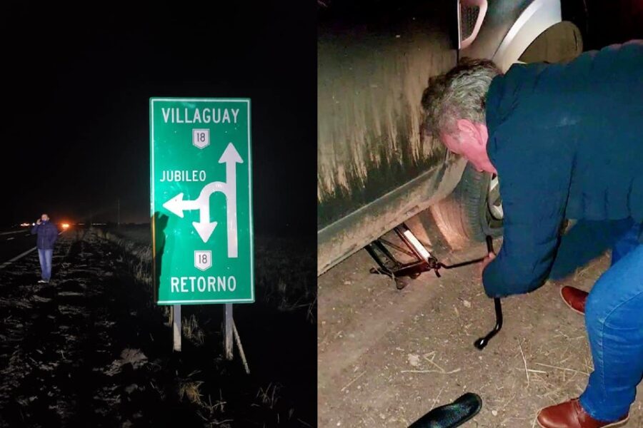 Precandidato dijo que “casi” tuvo un accidente