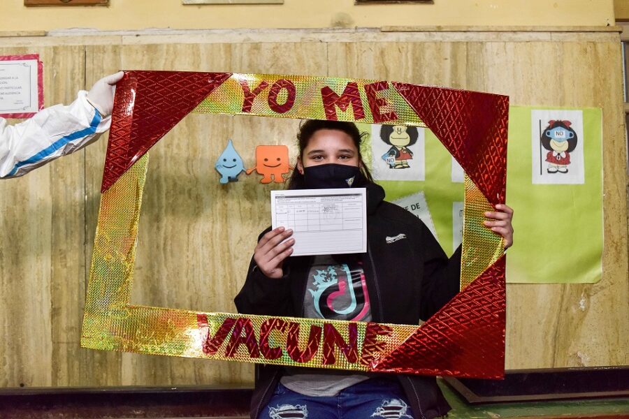 Entre Ríos empezó a vacunar a niños y adolescentes entre 12 y 17 años