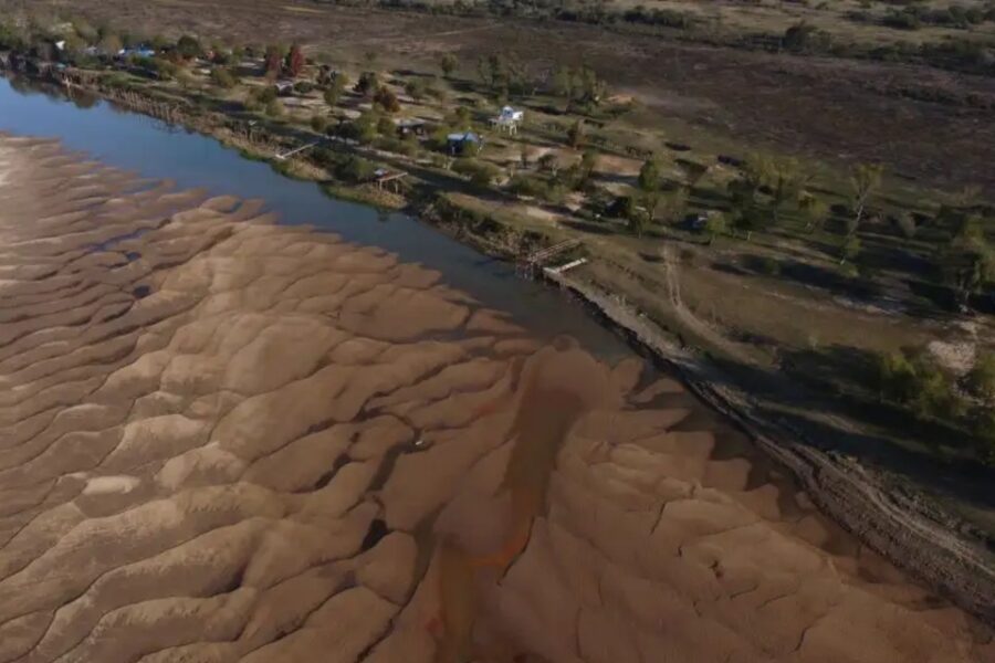 Preocupa la bajante del río Paraná, que ya alcanzó un mínimo histórico