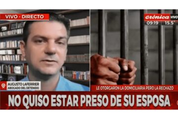 Lo dieron domiciliaria, pidió volver a la cárcel porque no aguantaba a su esposa y no lo dejaron (caso entrerriano)