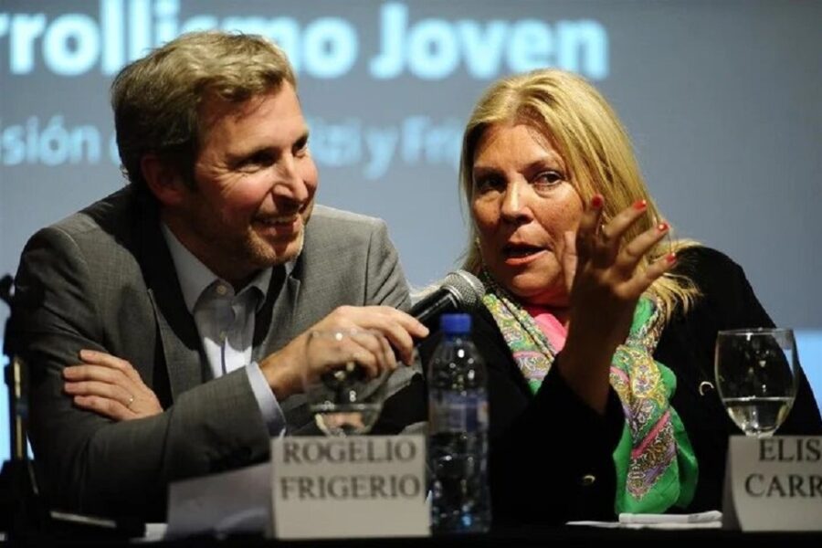 “Miren que hay uno que los va a traicionar”: la advertencia de Elisa Carrió sobre Rogelio Frigerio
