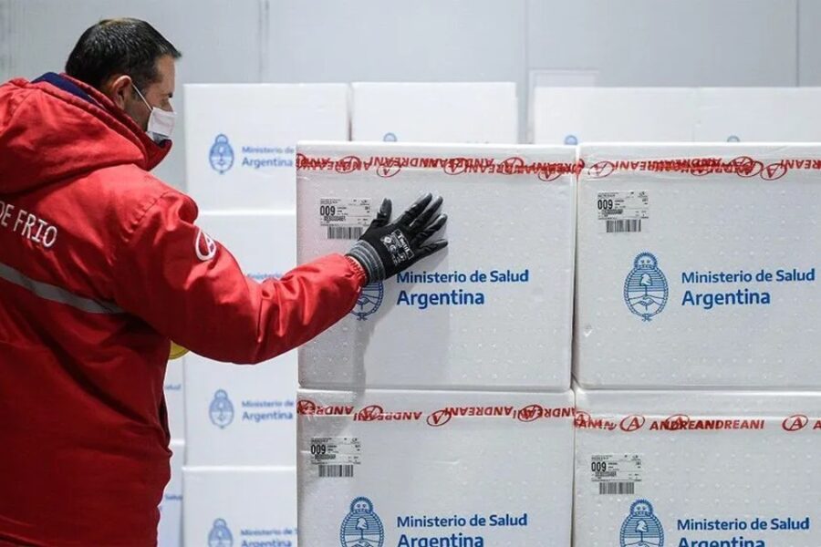 Sputnik V: distribuyen las dosis producidas en el país (dosis a Entre Ríos)