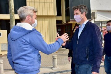 Cresto y Frigerio juntos