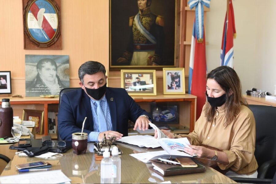 Municipio y Provincia evalúan acciones ambientales