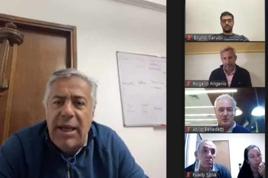 Frigerio consiguió el apoyo de la UCR nacional