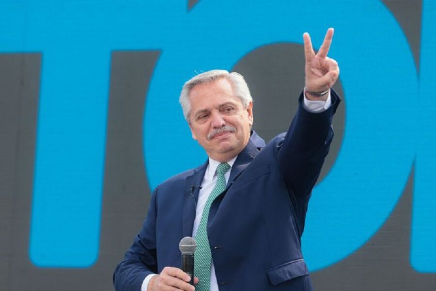 Recta final a las PASO: Alberto Fernández pidió militar el voto y dijo que hay en juego “dos modelos de país” (mención a Bordet)