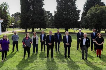 Alberto Fernández recibió a los infectólogos antes de la elección (presencia de médico entrerriano)