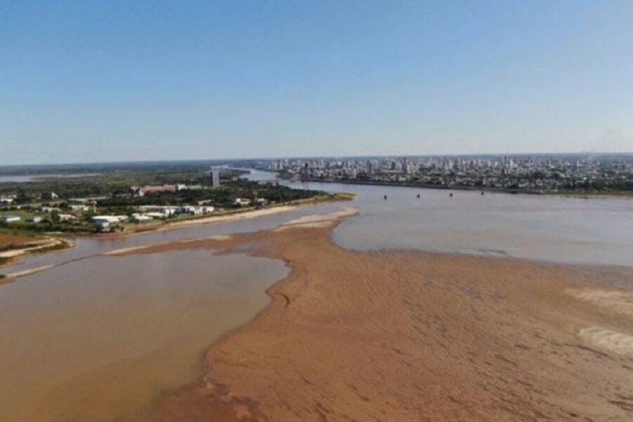 Río Paraná: prevén la mayor bajante para el mes de noviembre (mención a Entre Ríos)