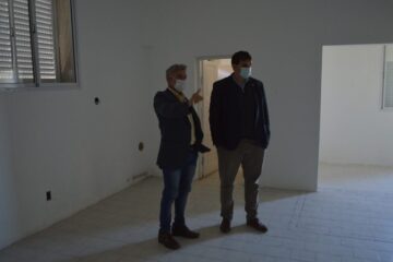 El intendente visitó el hospital San Blas