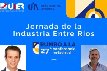 Cresto y Frigerio en un panel de industriales