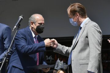 El gobernador participó de los festejos del 150º aniversario