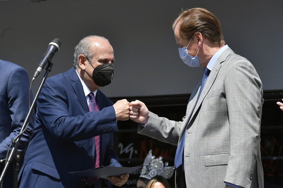 El gobernador participó de los festejos del 150º aniversario