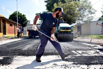 Con Esfuerzo Compartido pavimentaron Juana de Ibarbourou