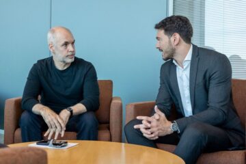 Gainza se reunió con Larreta