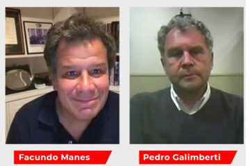 Con el porteño Manes sí se junta Galimberti