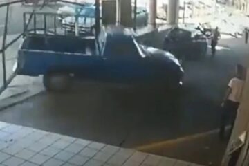 Paraná: conductor de una camioneta emuló a “Bombita” Darín