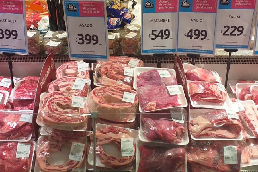Congelan el precio de la carne sólo este fin de semana