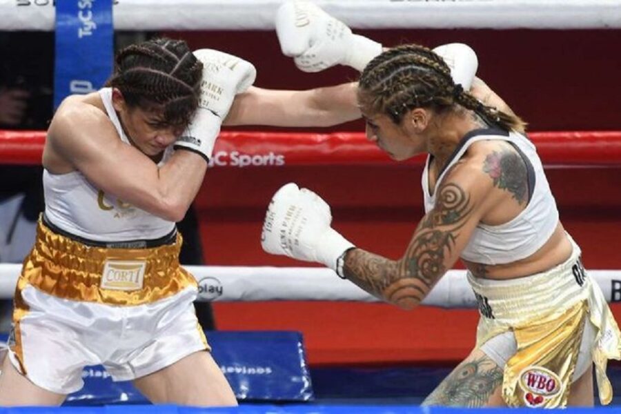 Luna Park: la Tigresa Acuña cayó ante Débora Dionicius (boxeadora entrerriana)