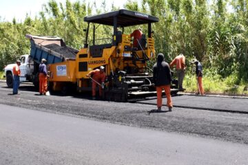 Finalizan la repavimentación en calle Jorge Newbery
