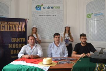 Presentaron la 34º Fiesta Provincial de la Guitarra
