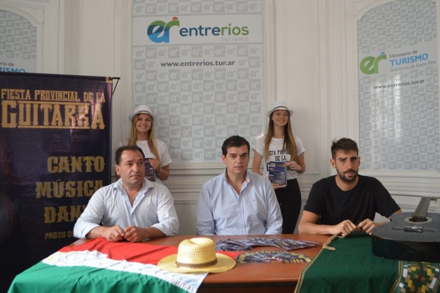 Presentaron la 34º Fiesta Provincial de la Guitarra