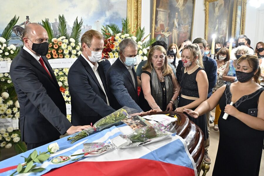 Schiaretti y Perotti valoraron el compromiso de Jorge Busti con el federalismo y la Región Centro