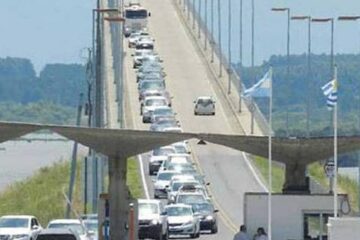Demoras en el cruce de Gualeguaychú a Uruguay