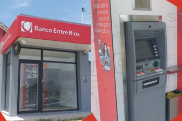 El Banco Entre Ríos estrenó un nuevo cajero automático