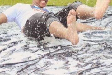 Un adolescente murió mientras jugaba con una lona enjabonada en su fiesta de cumpleaños en Entre Ríos