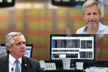 Frigerio endilgó al Presidente la caída de los bonos argentinos