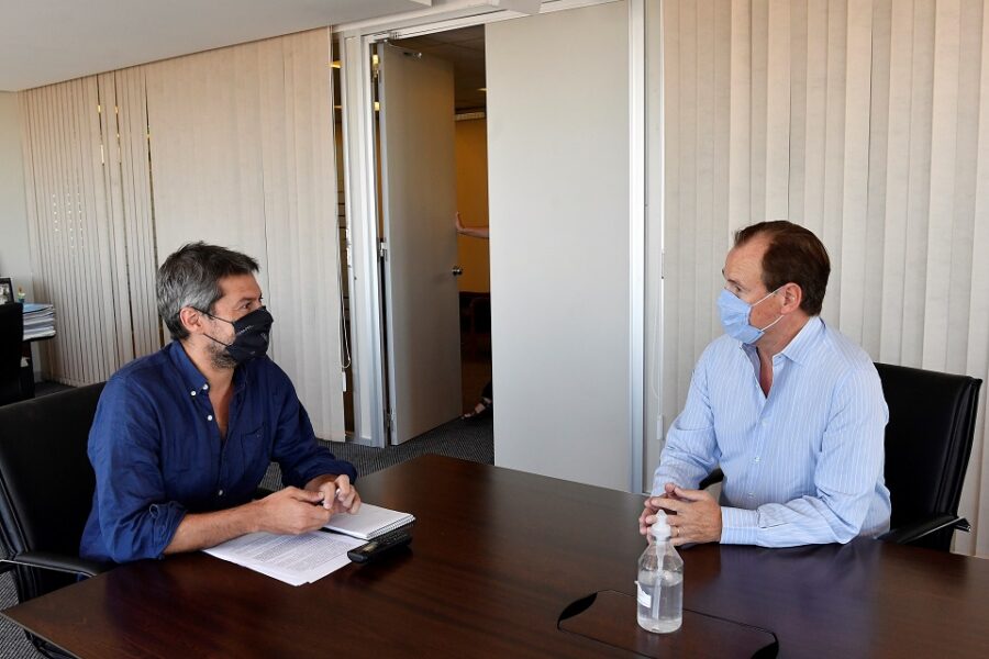 Bordet se reunió con el Ministro de Turismo y Deporte