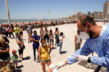 Coronavirus en Argentina: por primera vez se superaron los 100 mil contagios en un día (Datos de Entre Ríos)