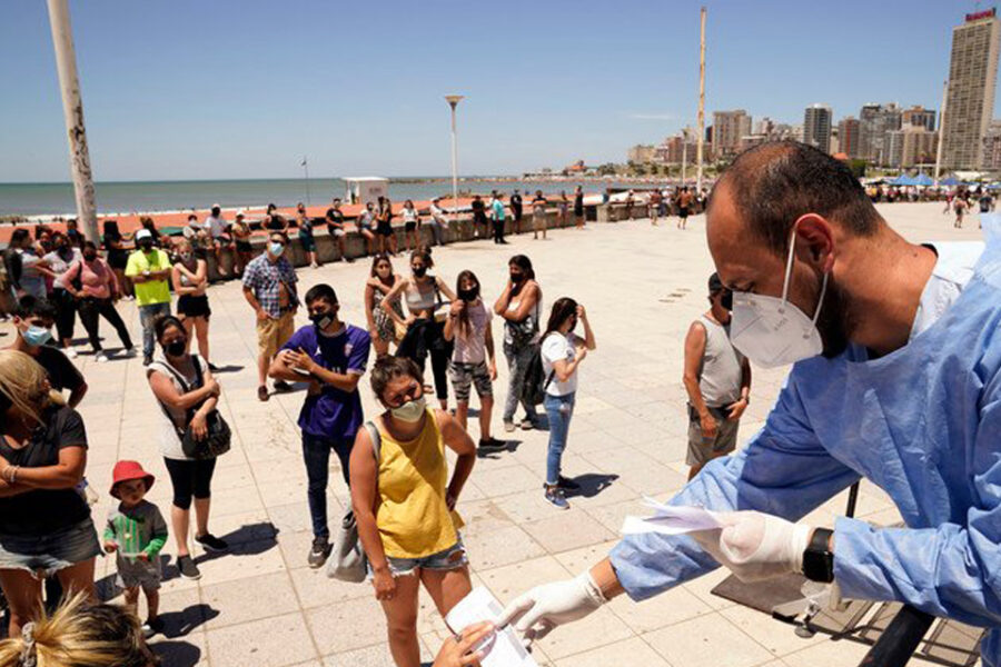 Coronavirus en Argentina: por primera vez se superaron los 100 mil contagios en un día (Datos de Entre Ríos)