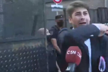 Así llegó El Presto al juicio: murga, megáfono y pelea con una periodista de C5N (Youtuber entrerriano)