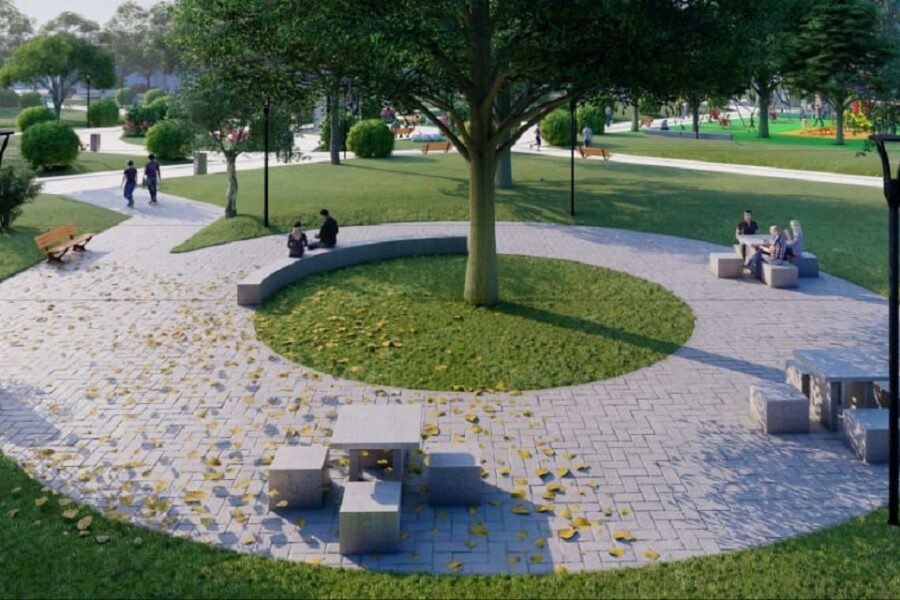 Pondrán en valor la Plaza Sáenz Peña